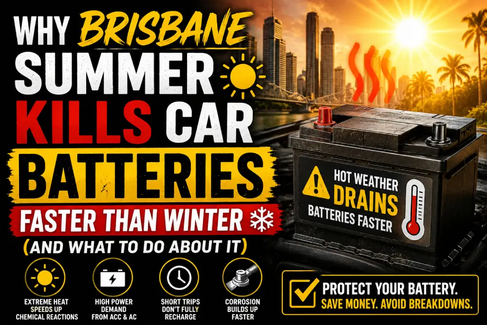 Brisbane Summer Car Battery